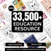 Educational Kids Resources Bundle, Kids Learning Bundle